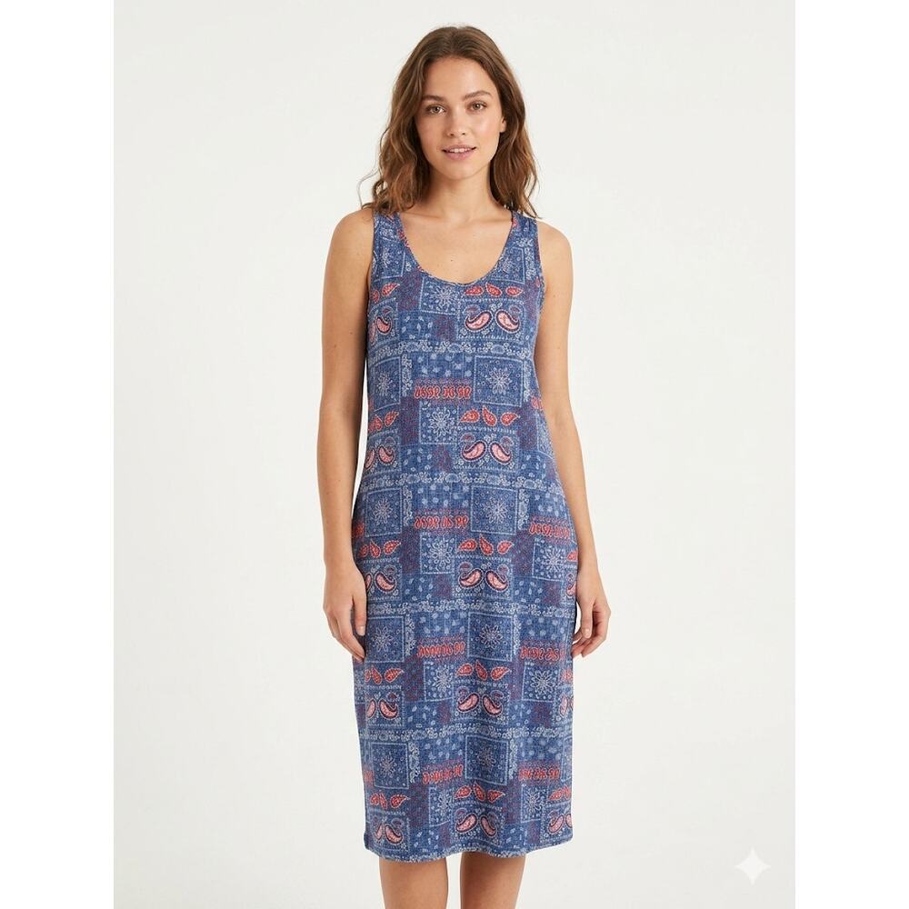 Secret Treasures Women Tank Dress Polyester Spandex Plus Size 2XL